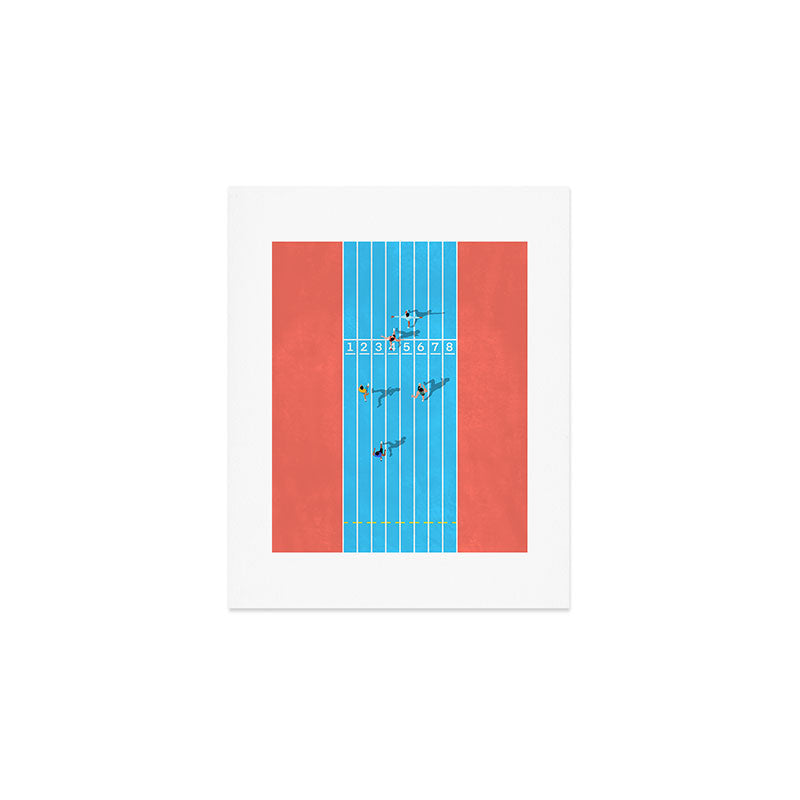 100m  Art Print Gallery Image 1