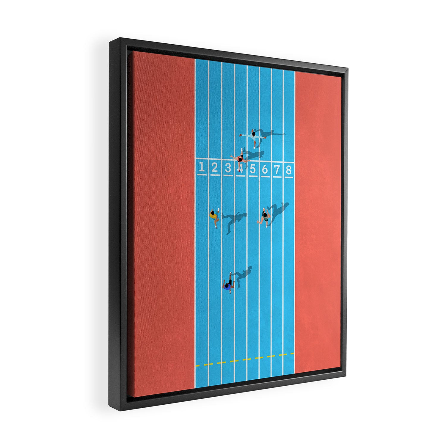 100m  Framed Canvas Print Gallery Image 2