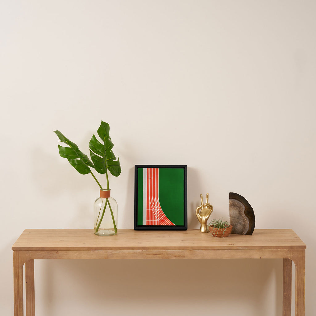 Athletics | Runner  Framed Canvas Print Gallery Image 4