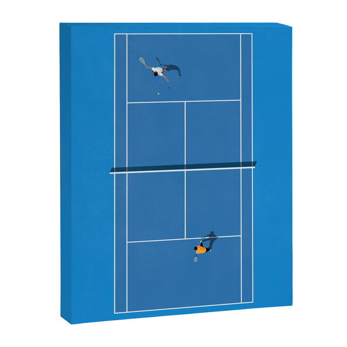 Australian Open Grand Slam | Blue Tennis Court  Canvas Print Gallery Image 1