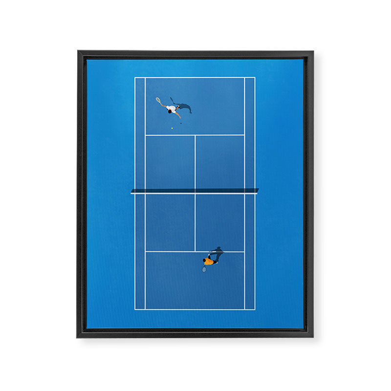 Australian Open Grand Slam | Blue Tennis Court  Framed Canvas Print Gallery Image 3