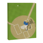 Baseball Player From Above  Canvas Print Gallery Image 6