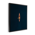 Canoeing  Framed Canvas Print Gallery Image 2