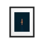 Canoeing  Framed Art Print Gallery Image 5