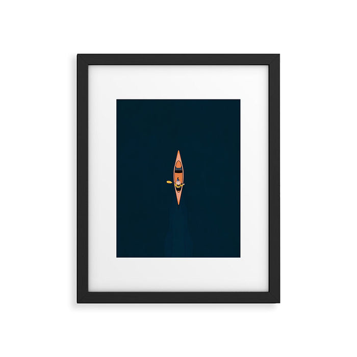 Canoeing  Framed Art Print Gallery Image 1