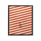 Cycling The City Framed Canvas Print Gallery Image 6