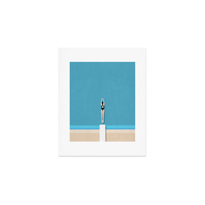 Diving In  Art Print Gallery Image 1