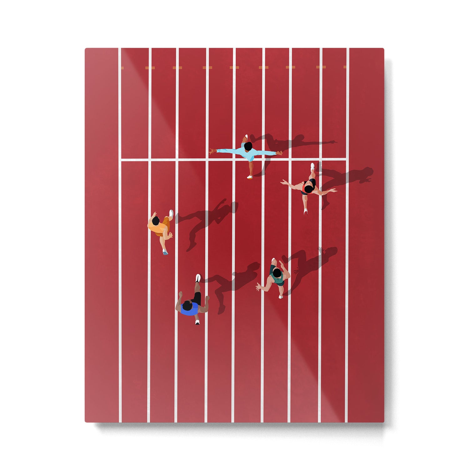 Finish Line Metal Print Gallery Image 4
