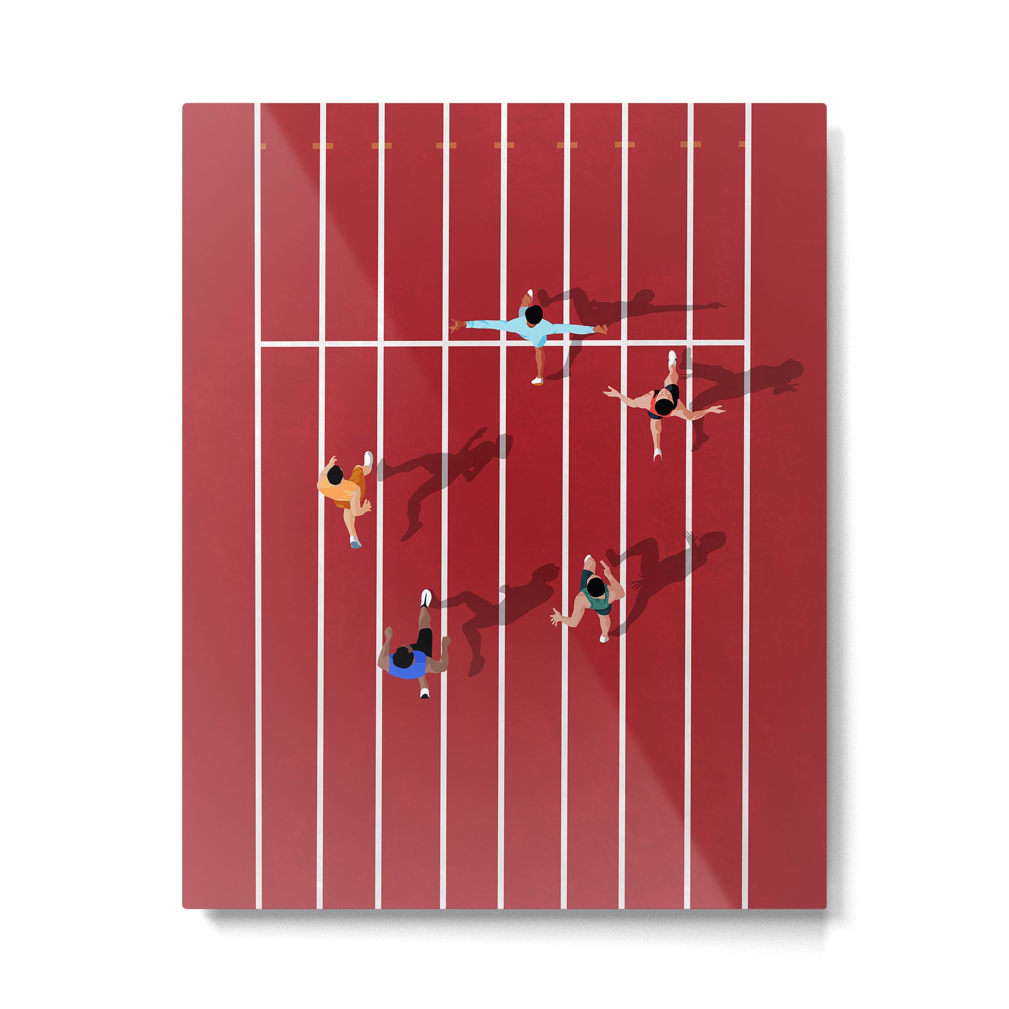 Finish Line Metal Print Gallery Image 4