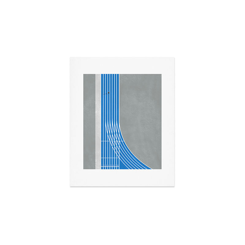 Finish Line Sprinter  Art Print Gallery Image 1