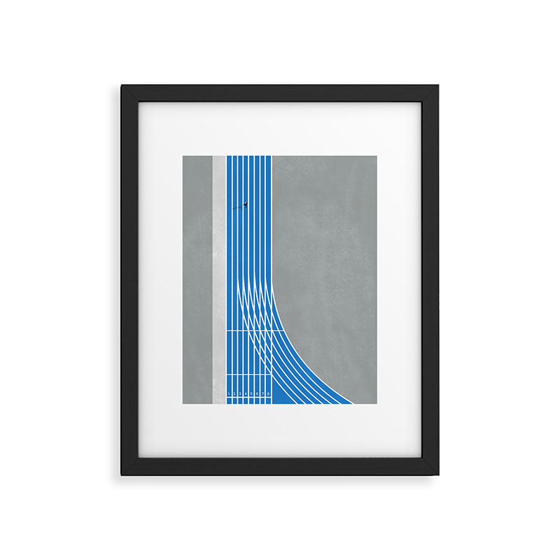 Finish Line Sprinter  Framed Art Print Gallery Image 5