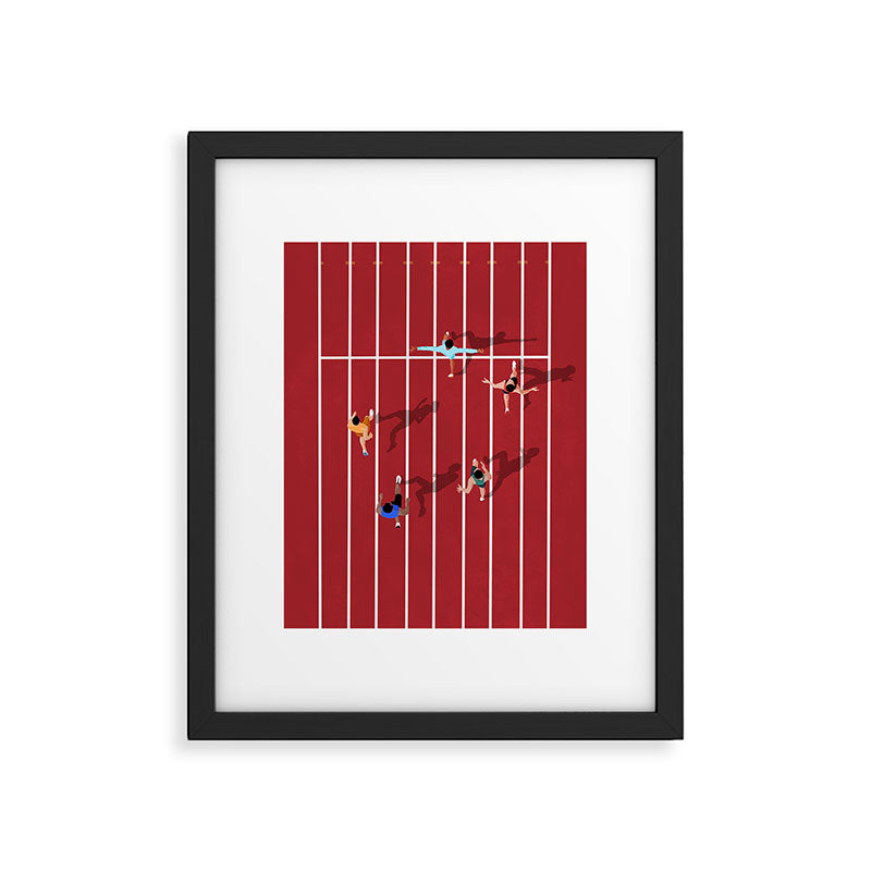 Finish Line Framed Art Print Gallery Image 5