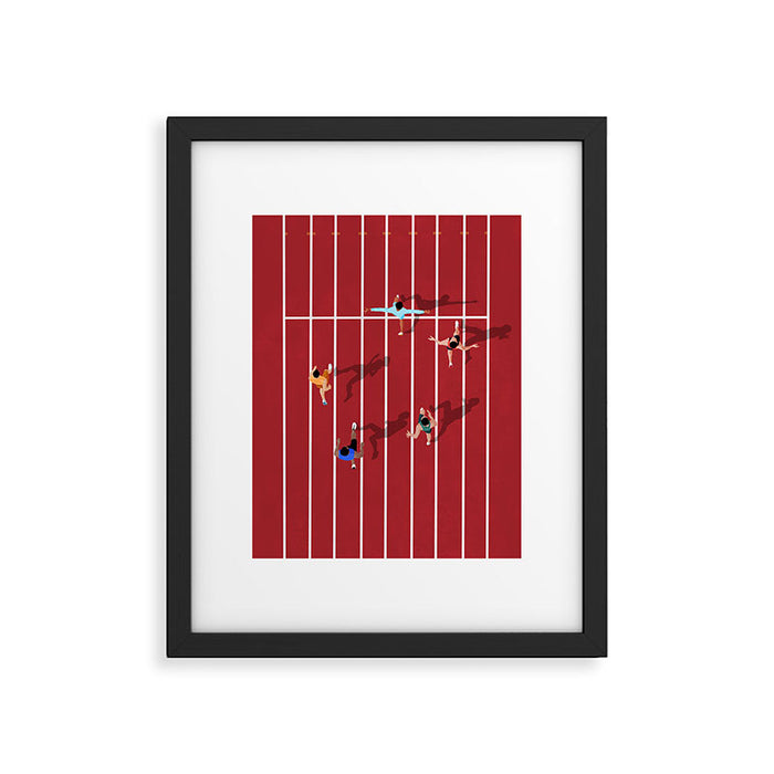 Finish Line Framed Art Print Gallery Image 1