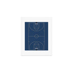 Full Court | Basketball Stadium  Art Print Gallery Image 1