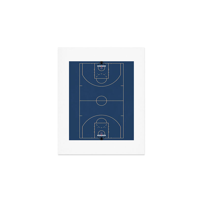 Full Court | Basketball Stadium  Art Print Gallery Image 1