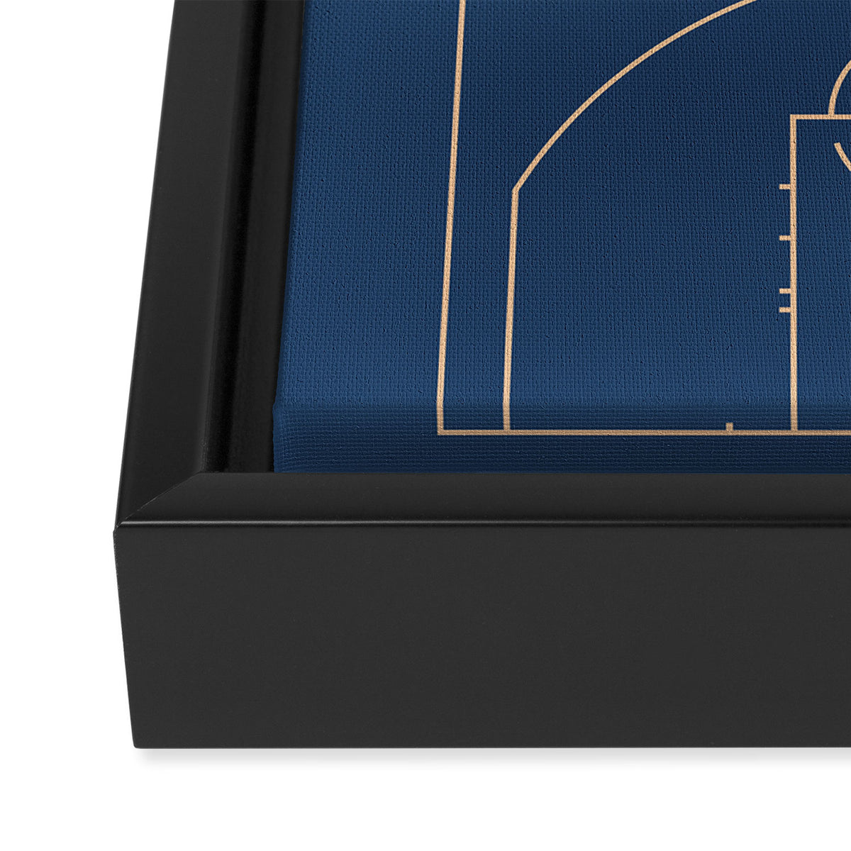 Full Court | Basketball Stadium  Framed Canvas Print Gallery Image 3