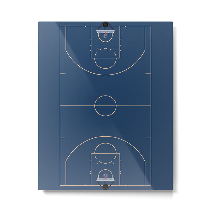 Full Court | Basketball Stadium  Metal Print Gallery Image 1