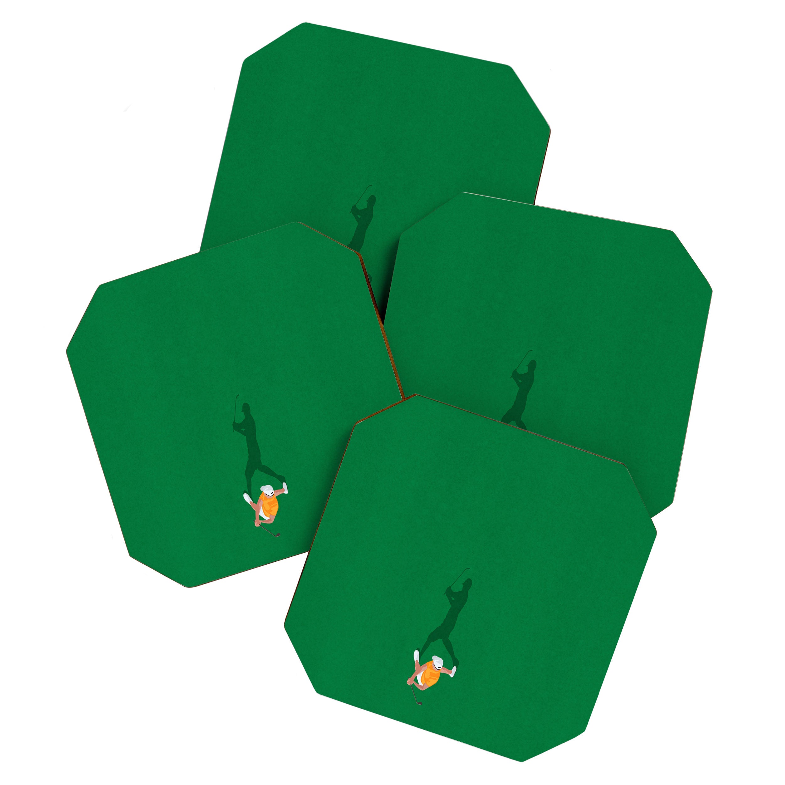 Golfing  Coaster Gallery Image 1
