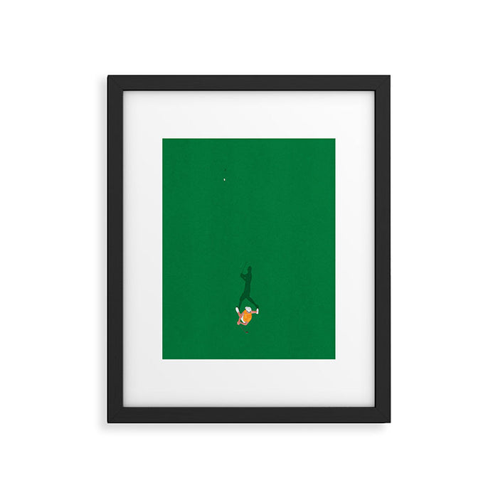 Golfing  Framed Art Print Gallery Image 1