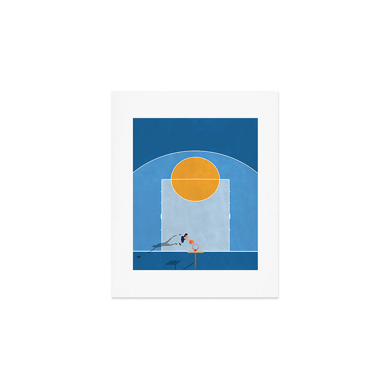 Shoot Hoops  Art Print Gallery Image 1
