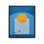 Shoot Hoops  Framed Canvas Print Gallery Image 6
