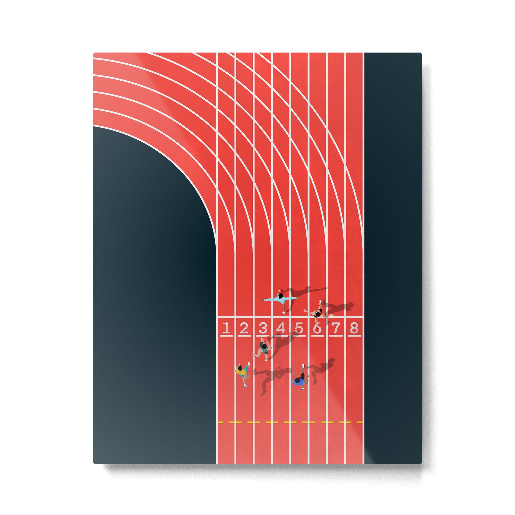 Sprinter  Metal Print Gallery Image 4
