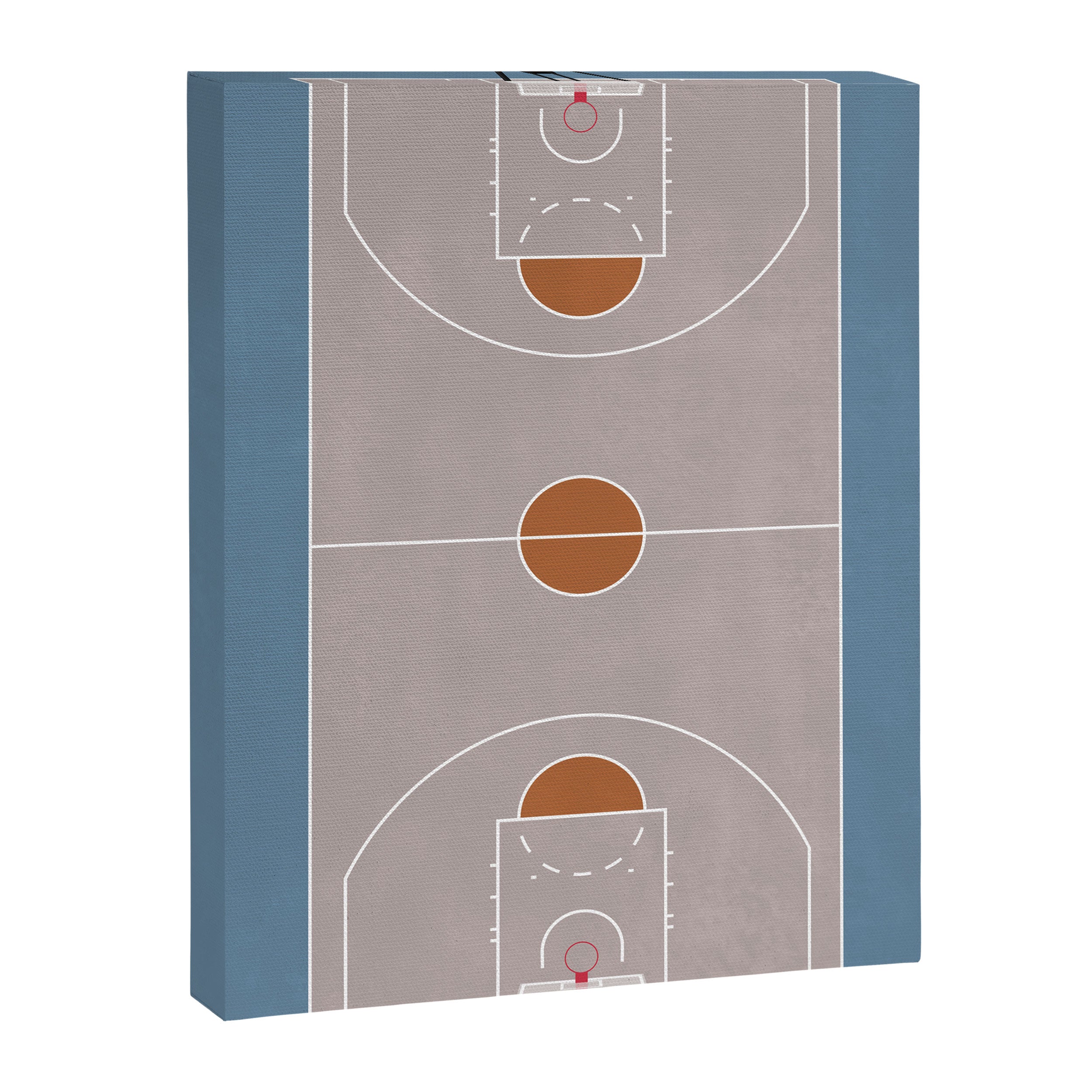 Street Basketball Court  Canvas Print Gallery Image 6