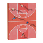Street Basketball Playground  Canvas Print Gallery Image 6