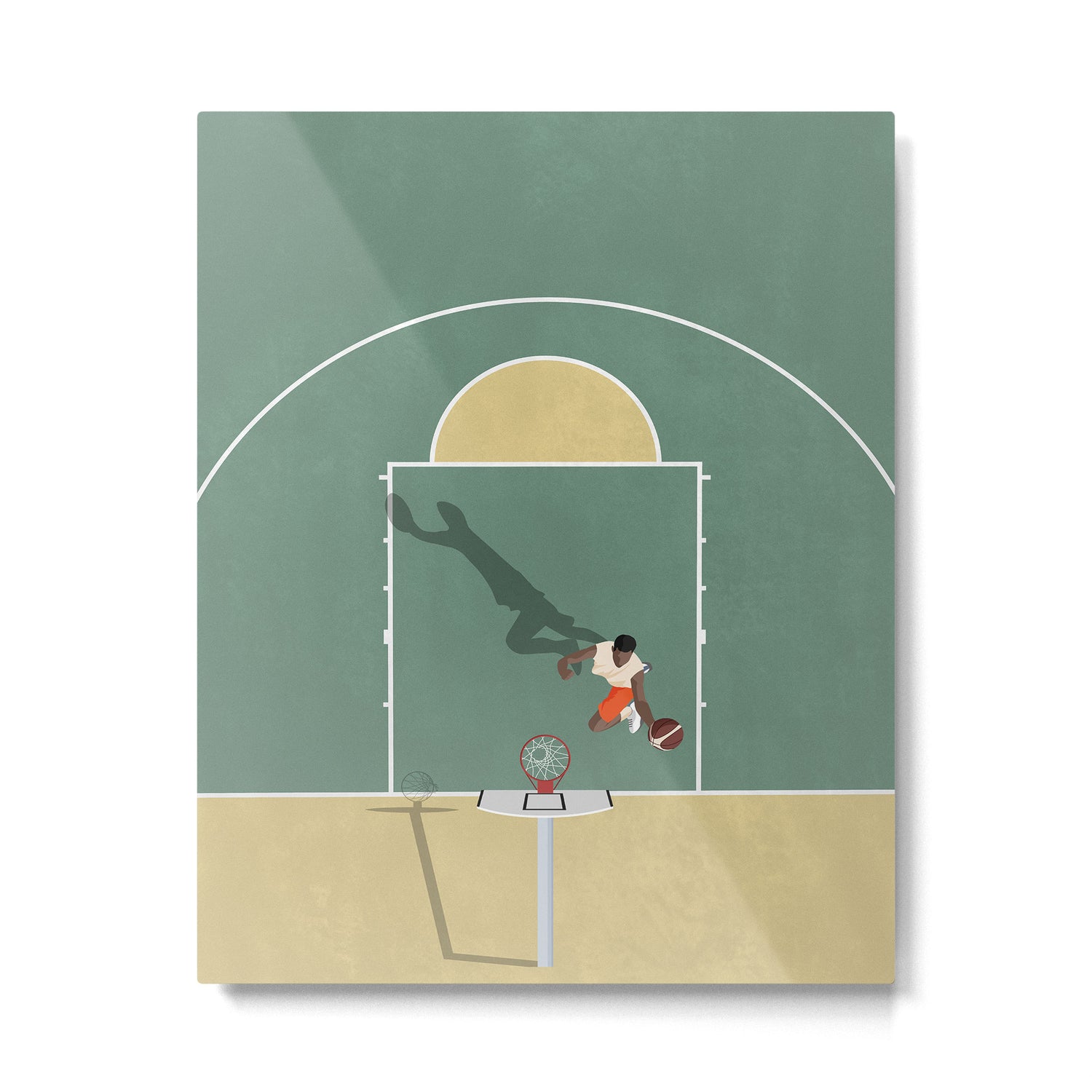 Street Basketball  Metal Print Gallery Image 4