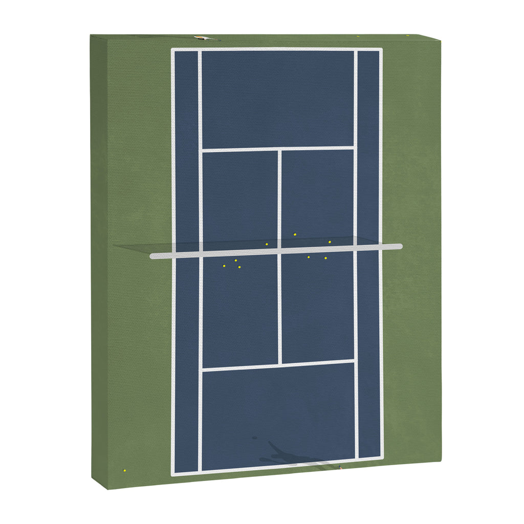 Tennis Court | Match Point  Canvas Print Gallery Image 6