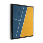 Tennis Player Framed Canvas Print Gallery Image 2