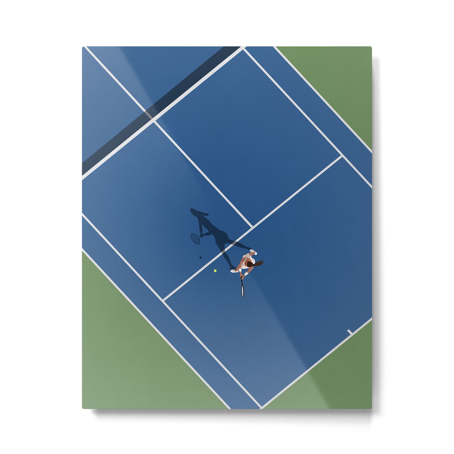 US Tennis Open Metal Print Gallery Image 4