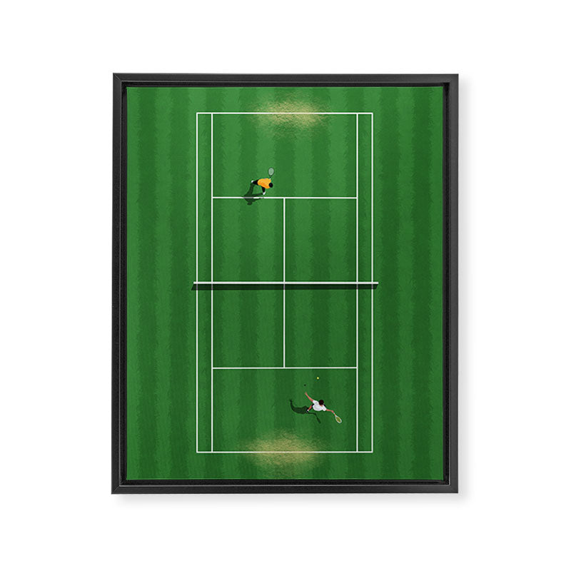 Wimbledon Game  Framed Canvas Print Gallery Image 6
