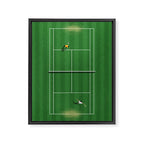 Wimbledon Game  Framed Canvas Print Gallery Image 6