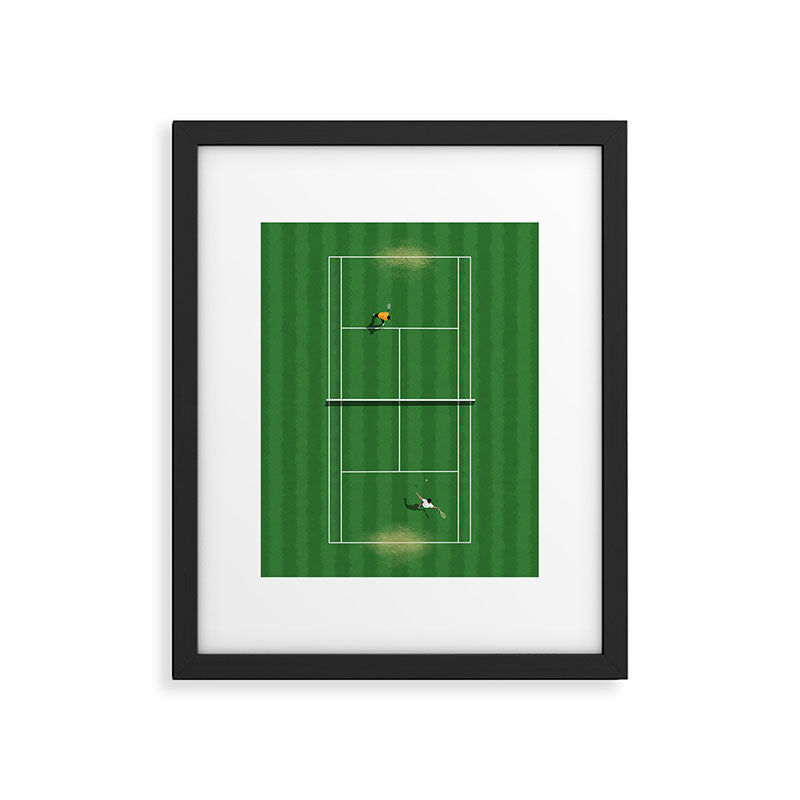 Wimbledon Game  Framed Art Print Gallery Image 5