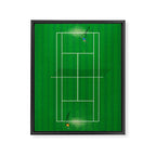 Wimbledon Tennis Championship  Framed Canvas Print Gallery Image 6