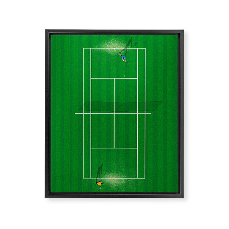 Wimbledon Tennis Championship  Framed Canvas Print Gallery Image 6