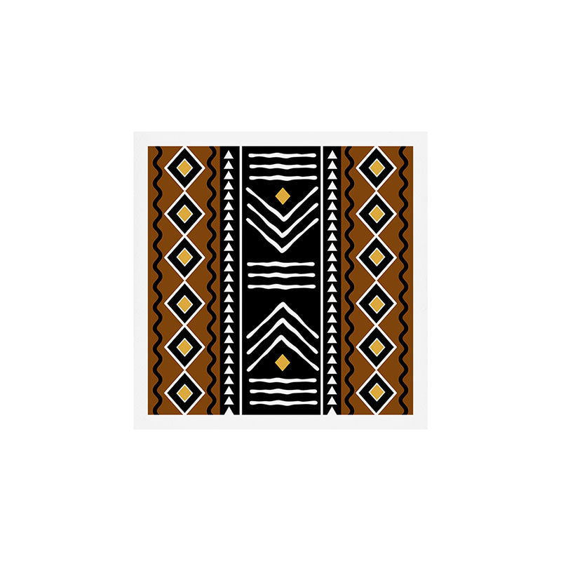 Tribal African Bogolan Fabric Art Design Art Print Gallery Image 1