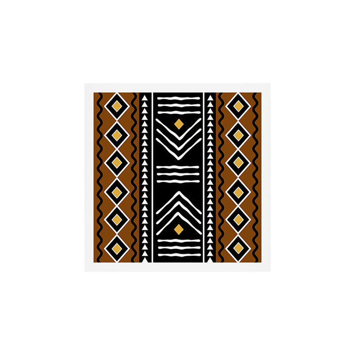 Tribal African Bogolan Fabric Art Design Art Print Gallery Image 1