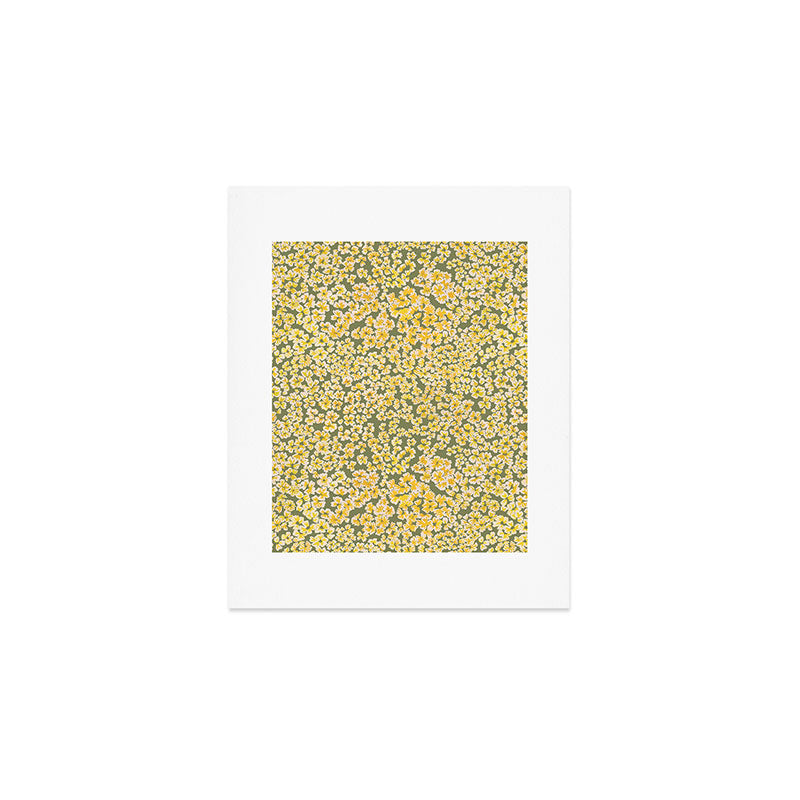 Bohemian Wildflower Meadow Art Print Gallery Image 1