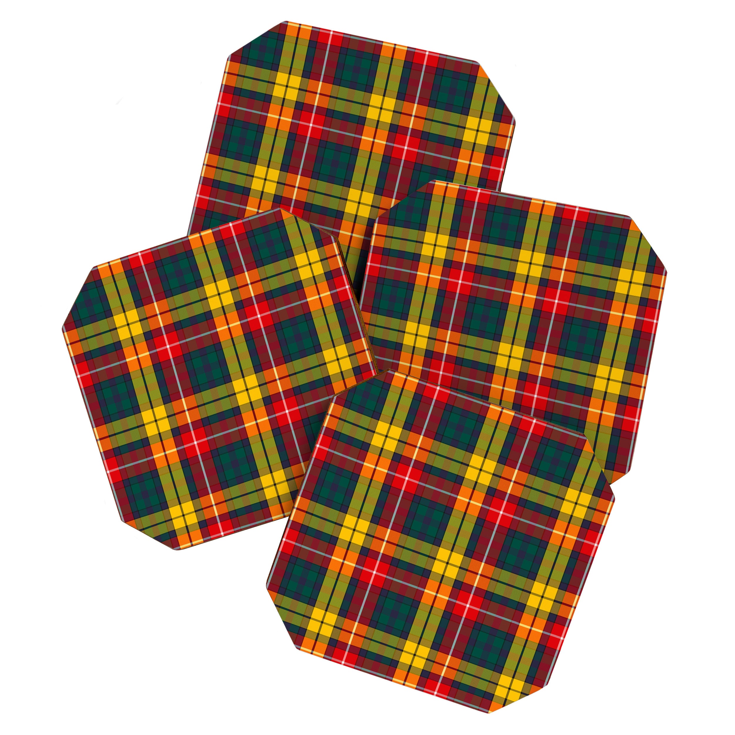 Buchanan Scottish Tartan Coaster Gallery Image 1