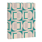 Mid Century Modern Geometric Fusion Canvas Print Gallery Image 8