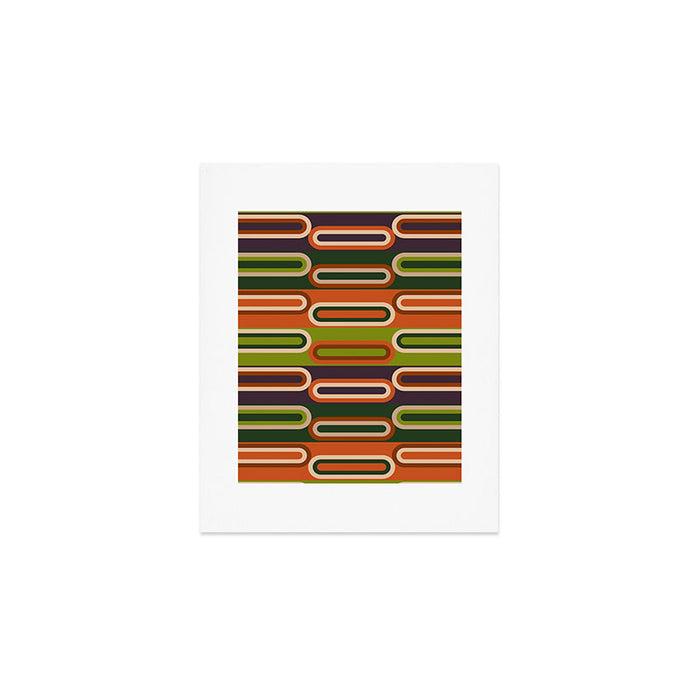 Mid Century Modern Geometry Art Print Gallery Image 1