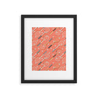 Retro Tennis on Clay Framed Art Print Gallery Image 6