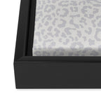 Snow Leopard Print Framed Canvas Print Gallery Image 3