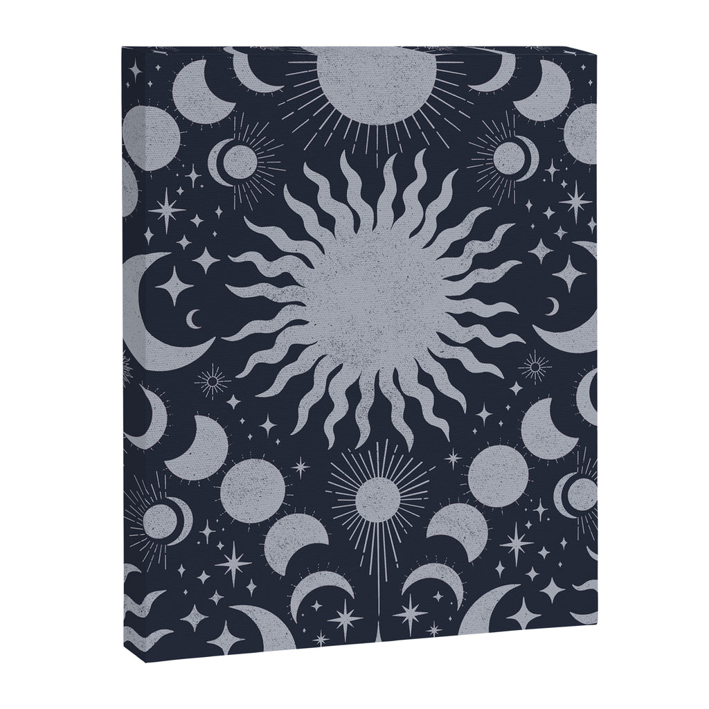 Tarot Celestial Indigo Canvas Print Gallery Image 8