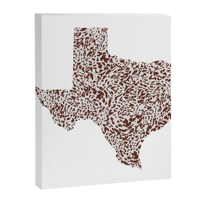Texas Appaloosa Hide Canvas Print Gallery Image 1
