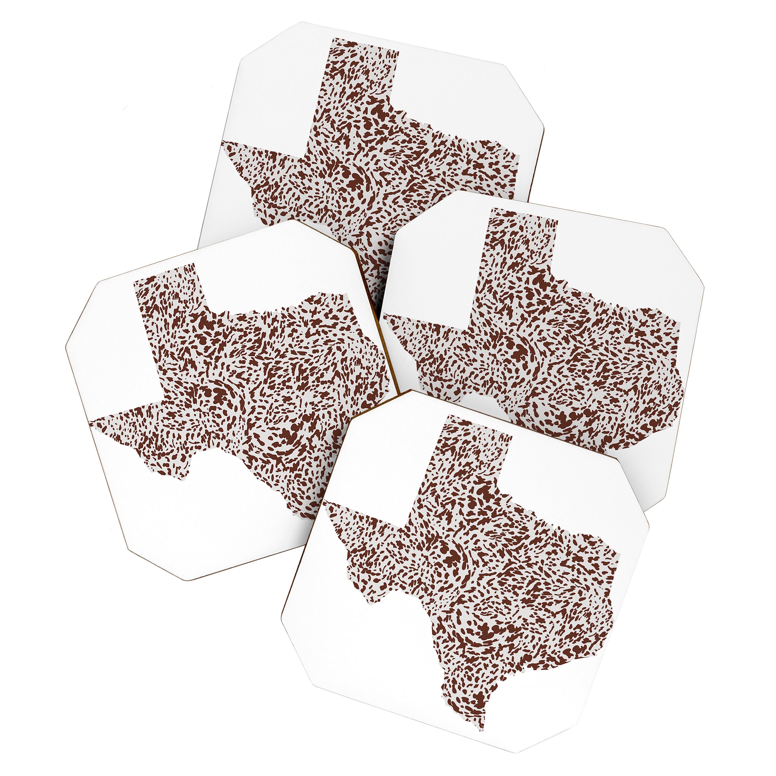 Texas Appaloosa Hide Coaster Gallery Image 1