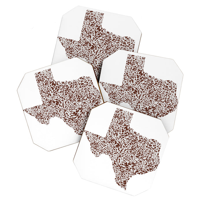 Texas Appaloosa Hide Coaster Gallery Image 1