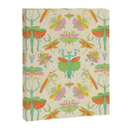 Whimsical Praying Mantis Retro Colors  Canvas Print Gallery Image 8